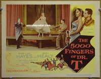 s004 5000 FINGERS OF DR T #3 movie lobby card '53 Hans Conried, Dr Seuss