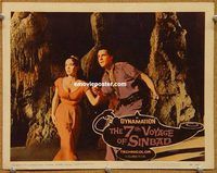 s002 7th VOYAGE OF SINBAD movie lobby card #5 '58 Ray Harryhausen