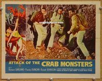 s067 ATTACK OF THE CRAB MONSTERS #3 movie lobby card '57 Roger Corman