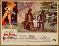 s069 BARBARELLA movie lobby card #5 '68 Jane Fonda, Roger Vadim