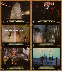 s298 GODZILLA 6 movie lobby cards '98 Matthew Broderick