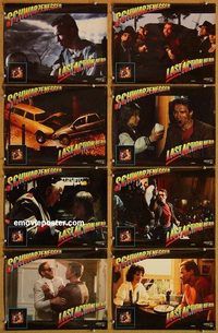 s442 LAST ACTION HERO 8 English movie lobby cards '93 Schwarzenegger