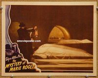 s526 MYSTERY OF MARIE ROGET movie lobby card '42 Universal horror!