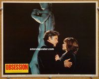 s542 OBSESSION movie lobby card #2 '76 Cliff Robertson, Bujold