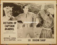 s032 ADVENTURES OF CAPTAIN MARVEL Chap 10 movie lobby card R53 pictured!