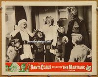 s614 SANTA CLAUS CONQUERS THE MARTIANS #3 movie lobby card '64 w/Pia!