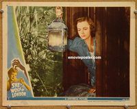 s636 SHE-WOLF OF LONDON movie lobby card '46 June Lockhart, Universal