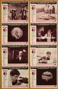 s677 TARGETS 8 movie lobby cards '68 Boris Karloff, Bogdanovich