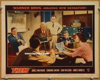 s693 THEM movie lobby card #4 '54 James Whitmore, Arness, Gwenn