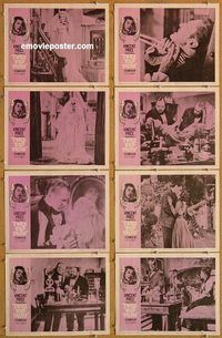 s728 TWICE TOLD TALES 8 movie lobby cards '63 Vincent Price horror!