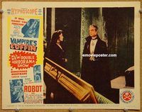 s743 VAMPIRE'S COFFIN/ROBOT VS THE AZTEC MUMMY movie lobby card #3 '64