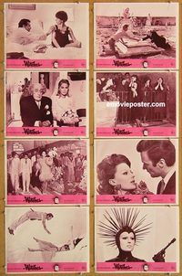 s785 WITCHES 8 movie lobby cards '67 Clint Eastwood, Silvana Mangano