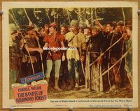 v263 BANDIT OF SHERWOOD FOREST movie lobby card '45 Cornel Wilde