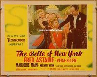 v271 BELLE OF NEW YORK movie lobby card #7 '52 Astaire, Vera Ellen