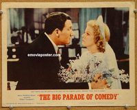 v670 MGM'S BIG PARADE OF COMEDY movie lobby card #1 '64 Harlow, Tracy