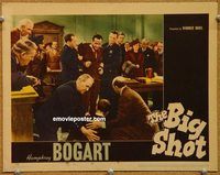 v283 BIG SHOT movie lobby card '42 Humphrey Bogart in courtroom!