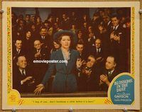 v081 BLOSSOMS IN THE DUST #2 movie lobby card '41 Greer Garson close up