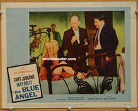 v305 BLUE ANGEL movie lobby card #6 '59 Curt Jurgens, May Britt