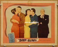v310 BOP GIRL GOES CALYPSO movie lobby card #7 '57 Judy Tyler, Troup