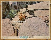 v328 BUTCH CASSIDY & THE SUNDANCE KID movie lobby card #6 '69 Newman