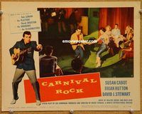 v339 CARNIVAL ROCK movie lobby card #4 '57 The Platters, rock 'n' roll