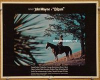 v352 CHISUM movie lobby card #2 '70 great John Wayne on horse image!