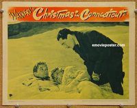 v354 CHRISTMAS IN CONNECTICUT movie lobby card '45 Barbara Stanwyck