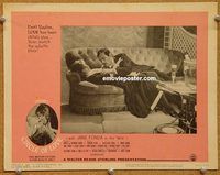 v358 CIRCLE OF LOVE movie lobby card #2 '65 Roger Vadim, Jane Fonda