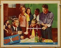 v376 CRISS CROSS movie lobby card #8 '48 Lancaster w/cup of java!