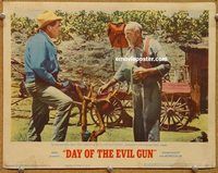 v391 DAY OF THE EVIL GUN movie lobby card '68 Glenn Ford, Dean Jagger