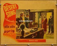 v398 DESERT SONG movie lobby card '44 Dennis Morgan, Robert Florey