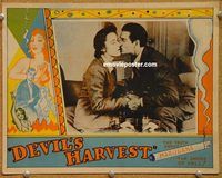 v401 DEVIL'S HARVEST movie lobby card '42 Ray Test, early marijuana!