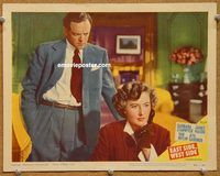 v421 EAST SIDE WEST SIDE movie lobby card #2 '50 Stanwyck, Heflin