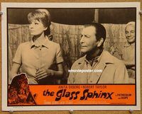 v474 GLASS SPHINX movie lobby card '67 Robert Taylor, Anita Ekberg