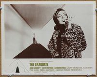 v485 GRADUATE movie lobby card #6 '68 Hoffman, Bancroft
