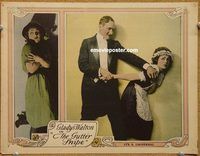 v503 GUTTER SNIPE movie lobby card '22 rich guy accosts the maid!