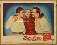 v513 HASTY HEART movie lobby card '50 Ronald Reagan, Patricia Neal