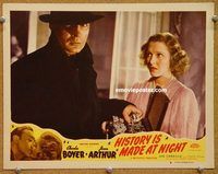 v532 HISTORY IS MADE AT NIGHT movie lobby card #8 R48 Boyer, Arthur