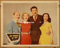 v533 HIT PARADE OF 1951 movie lobby card #3 '50 John Carroll, McDonald
