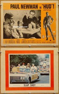 v547 HUD movie lobby card #1 '63 Paul Newman, Martin Ritt