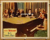 v078 IN A LONELY PLACE movie lobby card #8 '50 Bogart, Nicholas Ray