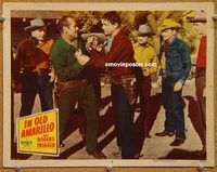 v560 IN OLD AMARILLO movie lobby card #8 '51 Roy Rogers in Texas!