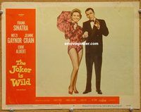 v580 JOKER IS WILD movie lobby card #8 '57 Frank Sinatra, Gaynor