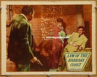 v607 LAW OF THE BARBARY COAST movie lobby card #4 '49 Gloria Henry