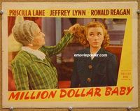 v673 MILLION DOLLAR BABY movie lobby card '41 Priscilla Lane