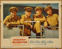 v677 MISTER ROBERTS movie lobby card #6 '55 Henry Fonda, Cagney