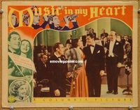 v697 MUSIC IN MY HEART movie lobby card '40 Rita Hayworth,Tony Martin