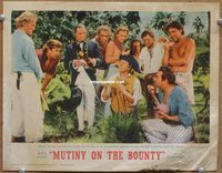 v699 MUTINY ON THE BOUNTY movie lobby card #8 '62 Marlon Brando