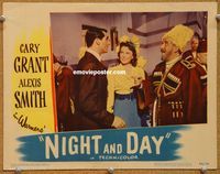v713 NIGHT & DAY #3 movie lobby card '46 Cary Grant, Alexis Smith