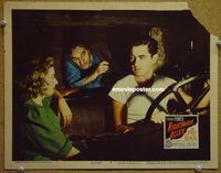 v719 NIGHTMARE ALLEY movie lobby card #2 '47 Power driving truck!